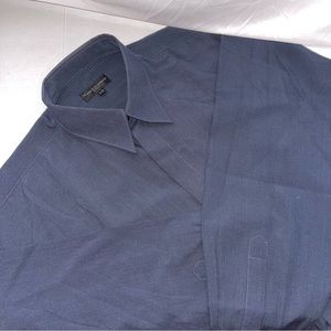 Vroom & Dressmann Mens Long Sleeve Button Down Blue XL